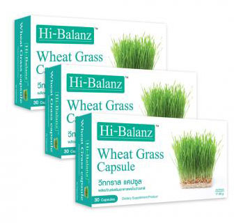 รูปภาพของ Hi-Balanz Wheat Grass (30capX3กล่อง)
